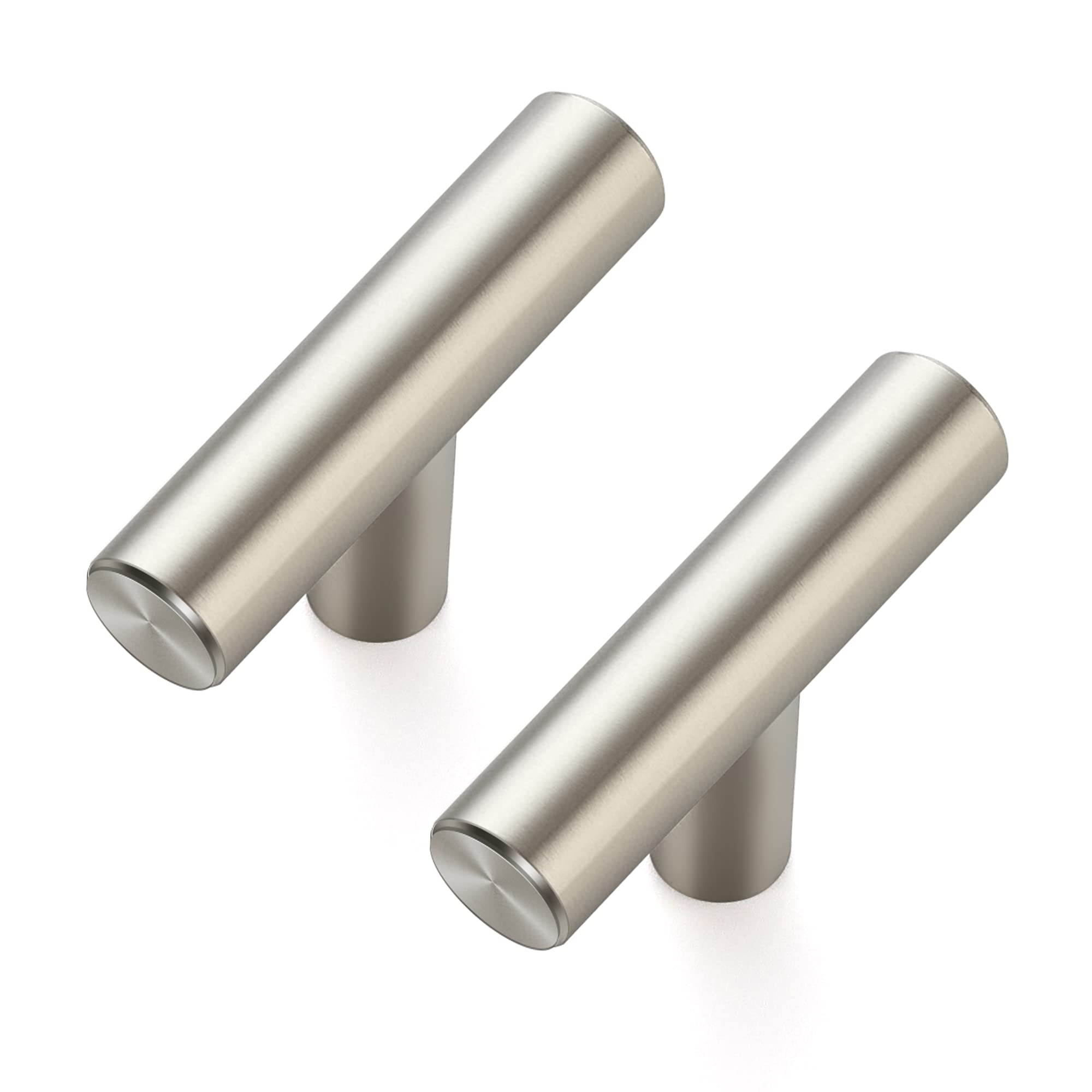 Ravinte 4 Pack 6 inch Cabinet Pulls Brushed Nickel Stainless Steel Kitchen Cupboard Handles Cabinet Handles, 3.75 inch Hole Center